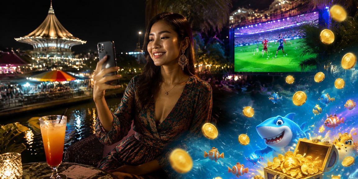 Pemain dari Kuching mengikuti perlawanan bola sepak langsung melalui coq10